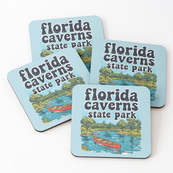 Item preview, Florida Caverns State Park Cute Landscape Canoe  designed and sold by HowToCanadian.