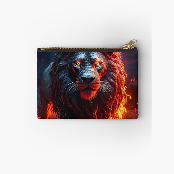 Item preview, Fire Lion Fantasy Art designed and sold by Threadistiq.
