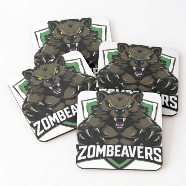 Item preview, Zombeavers Esports Gaming Logo designed and sold by MystiColo.