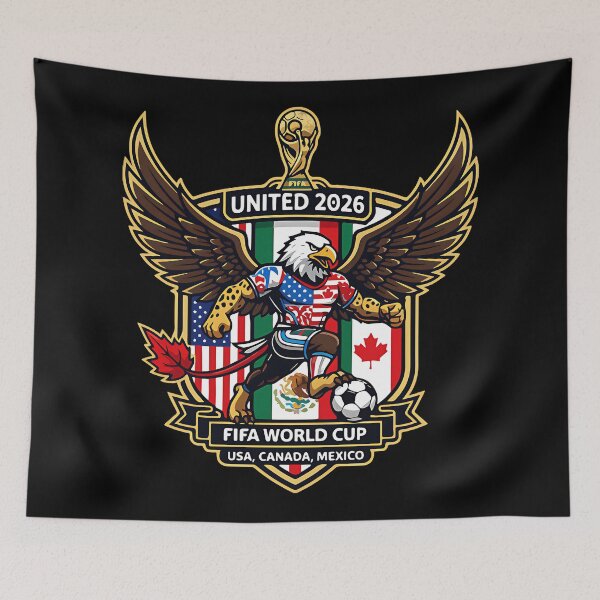 Item preview, United 2026 FIFA World Cup USA, Canada, Mexico Soccer Football Fan Supporter designed and sold by BalthQIK.
