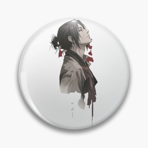 Item preview, Itachi | Samurai Anime Aesthetic Portrait | Minimalist Japanese Art Print | Dark Manga Style Wall Art designed and sold by Dyan4.