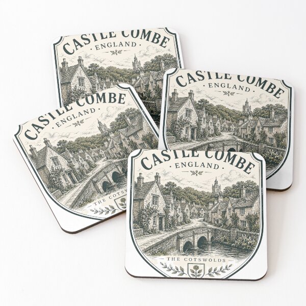 Item preview, Castle Combe Village in England designed and sold by PamLeeDesign.