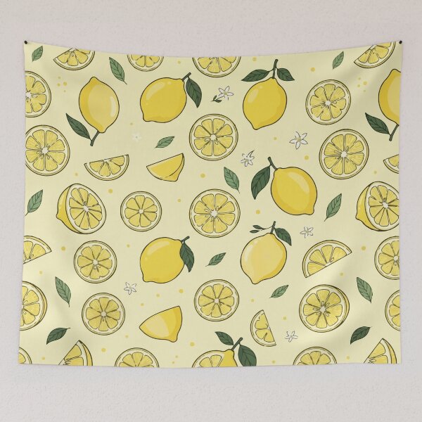Item preview, LEMONS! | Delightful Lemon Pattern for Phone Cases Sheets, Scarves, etc. designed and sold by Vanilla-Girl.