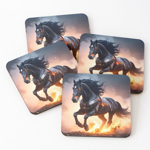 Item preview, Fire Horse Fantasy Art designed and sold by Threadistiq.
