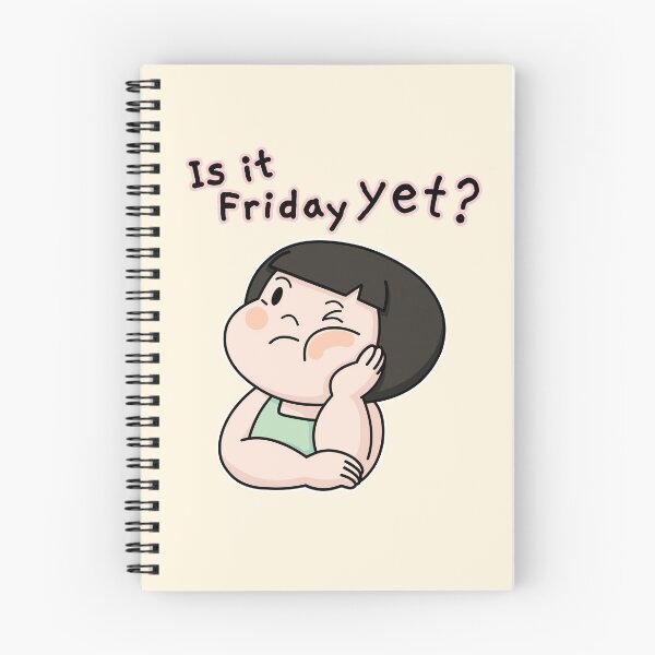 Item preview, Is it Friday Yet? Ttorun's Weekend Waiting Mode designed and sold by tongstudio.