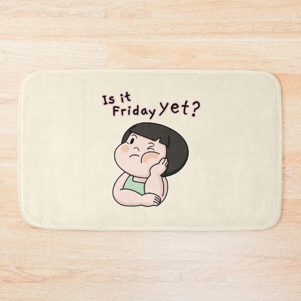 Item preview, Is it Friday Yet? Ttorun's Weekend Waiting Mode designed and sold by tongstudio.
