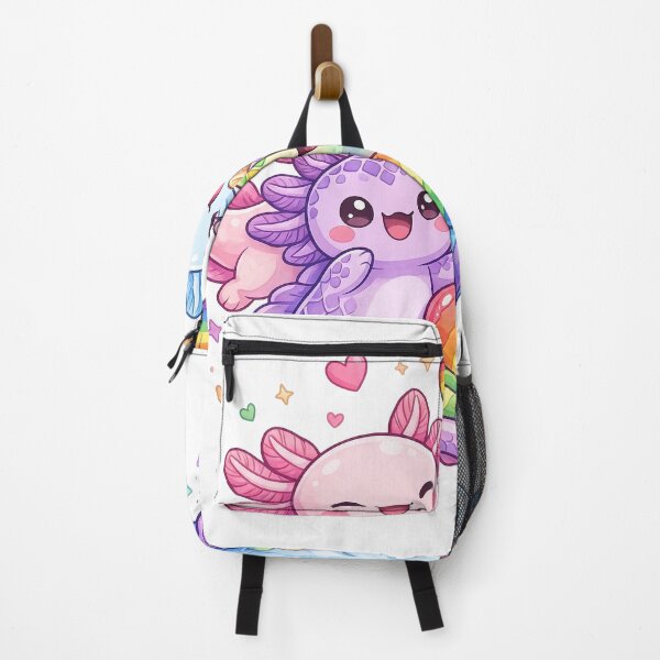 Item preview, Rainbow Axolotls – Kawaii Love, Diversity and Friendship designed and sold by Lunatik Cat.