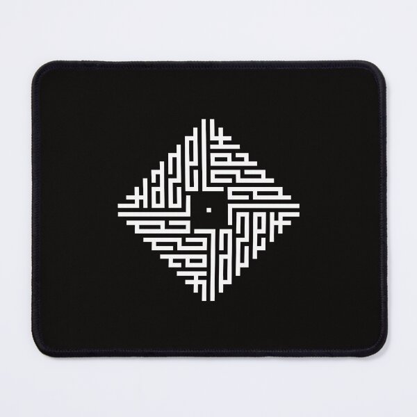 Item preview, HAZEL | White | Modern Geometric Kufi Calligraphy | From Name to Art designed and sold by FOR YOUR NAME.