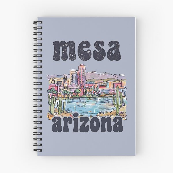Item preview, Mesa Arizona Cute Colorful Skyline designed and sold by HowToCanadian.