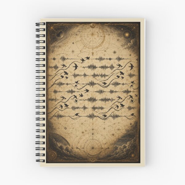 Item preview, Flight of Hidden Frequencies designed and sold by InnerwayStudio.