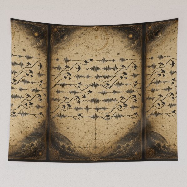 Item preview, Flight of Hidden Frequencies designed and sold by InnerwayStudio.