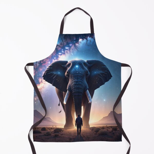 Item preview, Cosmic Elephant Galaxy Art designed and sold by Threadistiq.