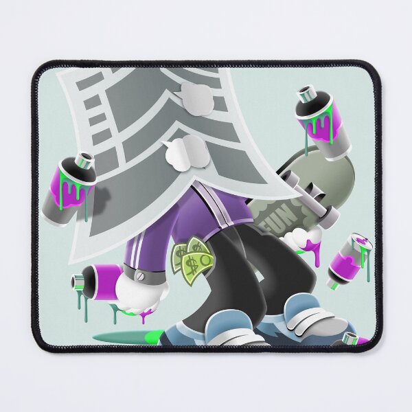 Item preview, Street Cartoon Character Holding A Skateboard designed and sold by Lexkon Liu's art.