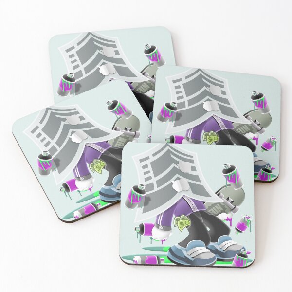 Item preview, Street Cartoon Character Holding A Skateboard designed and sold by Lexkon Liu's art.