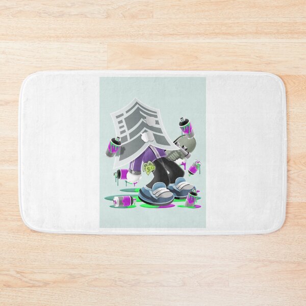Item preview, Street Cartoon Character Holding A Skateboard designed and sold by Lexkon Liu's art.
