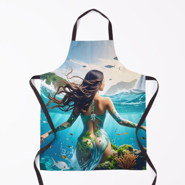Item preview, Mermaid Ocean Fantasy Art designed and sold by Threadistiq.