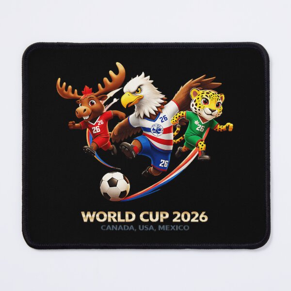Item preview, World Cup 2026 Canada USA Mexico Football Soccer Fans designed and sold by BalthQIK.