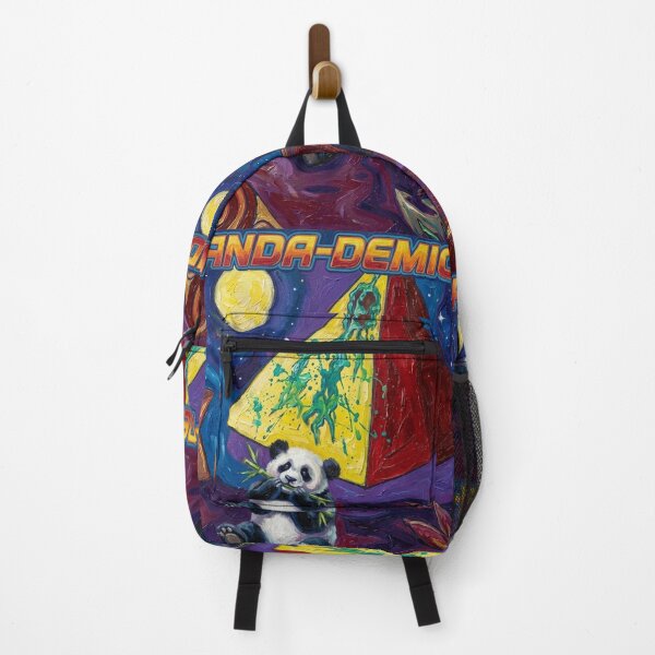 Item preview, PANDA-DEMIC: Original Pop Surrealism Canvas Print designed and sold by OMW.