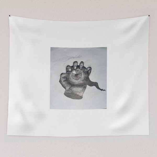 Item preview, Eyeball in hand original art designed and sold by 00lyrick.