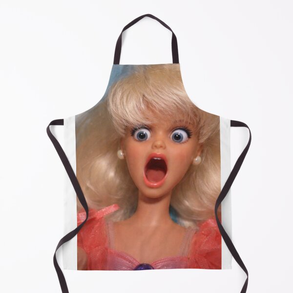 Item preview, Funny Doll Meme T-Shirt Chaos Girl Barbie Shocked Reaction Unisex Tee designed and sold by ToastDesign.