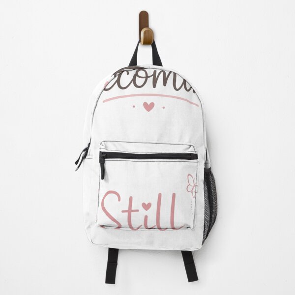 Item preview, Still Becoming Cute Inspirational Quote Design | Motivational Self Growth Aesthetic Typography Sticker designed and sold by Sanika arts .