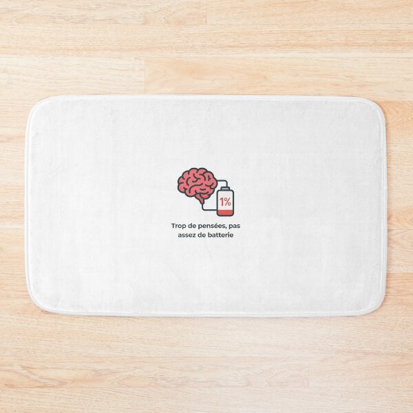 Item preview, Too many thoughts low battery designed and sold by Divini_.