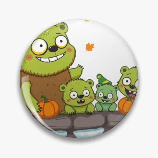 Item preview, Cute Zombie Beaver Family Design designed and sold by MystiColo.