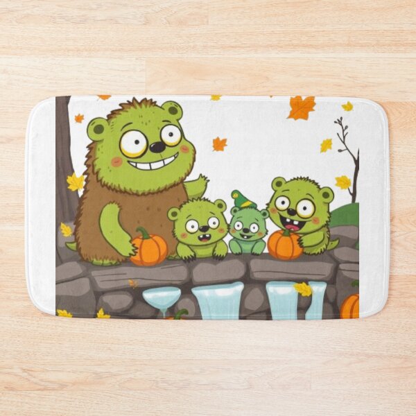 Item preview, Cute Zombie Beaver Family Design designed and sold by MystiColo.