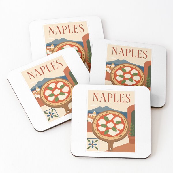 Item preview, Naples Pizza Vintage Travel designed and sold by Beyond Destinations.