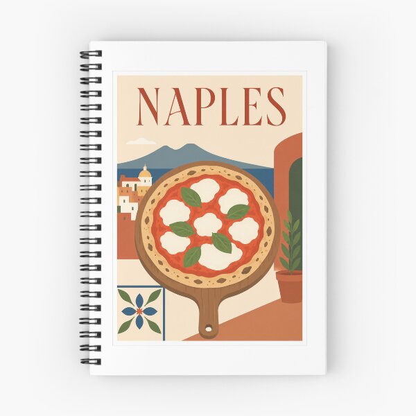 Item preview, Naples Pizza Vintage Travel designed and sold by Beyond Destinations.
