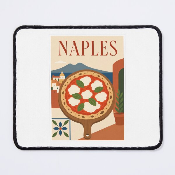 Item preview, Naples Pizza Vintage Travel designed and sold by Beyond Destinations.