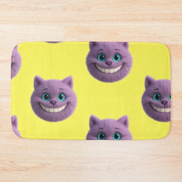 Item preview, Grinning purple cat with a wide toothy smile designed and sold by Mauswohn.