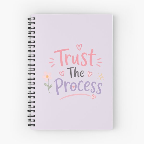 Item preview, Trust The Process Cute Motivational Quote Design | Positive Mindset Aesthetic Typography designed and sold by Sanika arts .