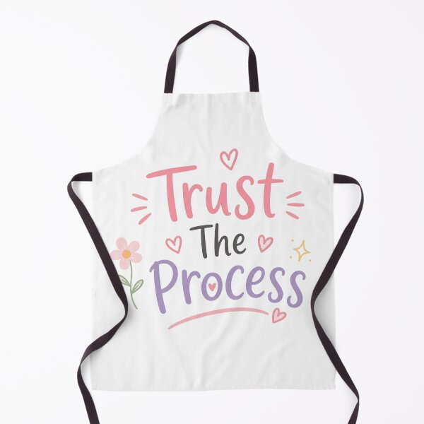 Item preview, Trust The Process Cute Motivational Quote Design | Positive Mindset Aesthetic Typography designed and sold by Sanika arts .