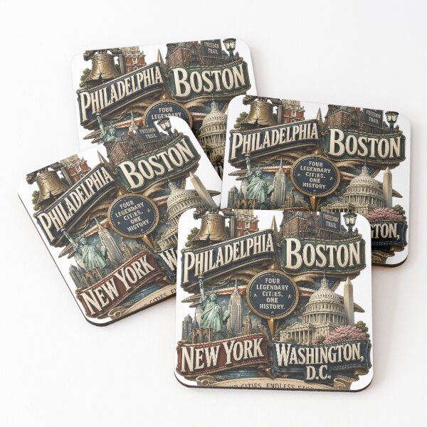 Item preview, FOUR CITIES UNITED BY HISTORY designed and sold by likbatonboot.