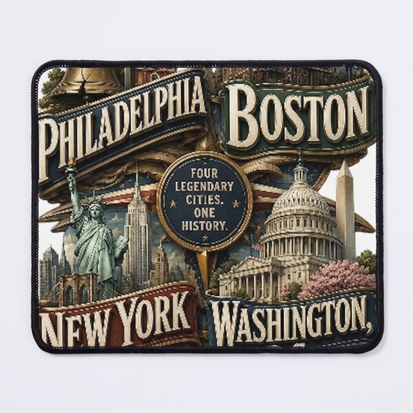 Item preview, FOUR CITIES UNITED BY HISTORY designed and sold by likbatonboot.
