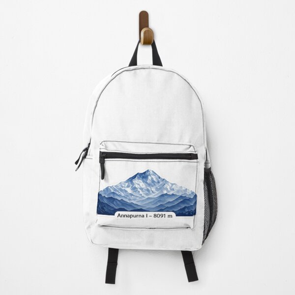 Item preview, Annapurna I 8091 m – Minimalist Himalayan Mountain Sticker designed and sold by GabeMountainArt.