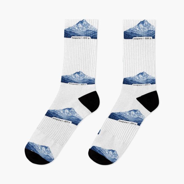 Item preview, Annapurna I 8091 m – Minimalist Himalayan Mountain Sticker designed and sold by Gabe1983.
