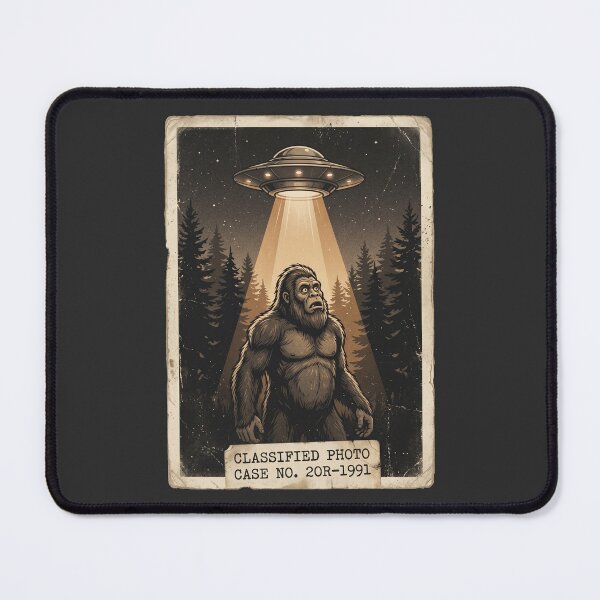 Item preview, Cryptid Sighting Classified Case File Paranormal Funny Tee 1 designed and sold by ChinkyCat Official.