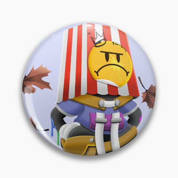 Item preview, Trendy Popcorn Box Character With Frowning Emoji designed and sold by Lexkon Liu's art.