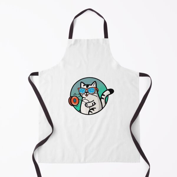 Item preview, Rad 80's Cat with Sunglasses playing with Yoyo designed and sold by 80sKidd.