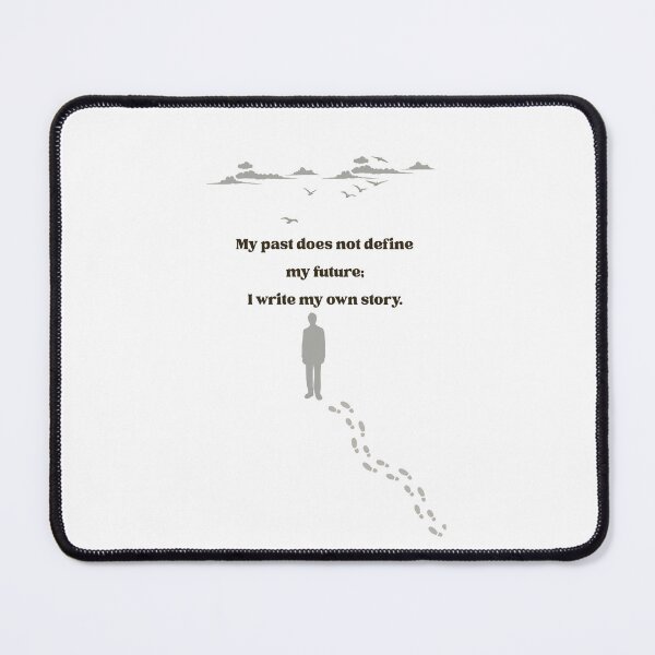 Item preview, My Past Does Not Define My Future Affirmation Quote designed and sold by els-shop.