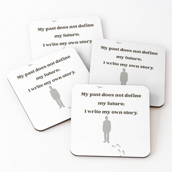 Item preview, My Past Does Not Define My Future Affirmation Quote designed and sold by els-shop.