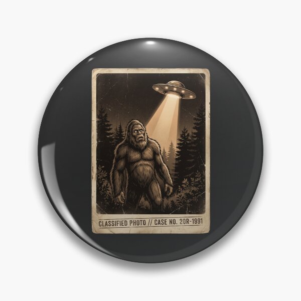 Item preview, Cryptid Sighting Classified Case File Paranormal Funny Tee 3 designed and sold by ChinkyCat Official.
