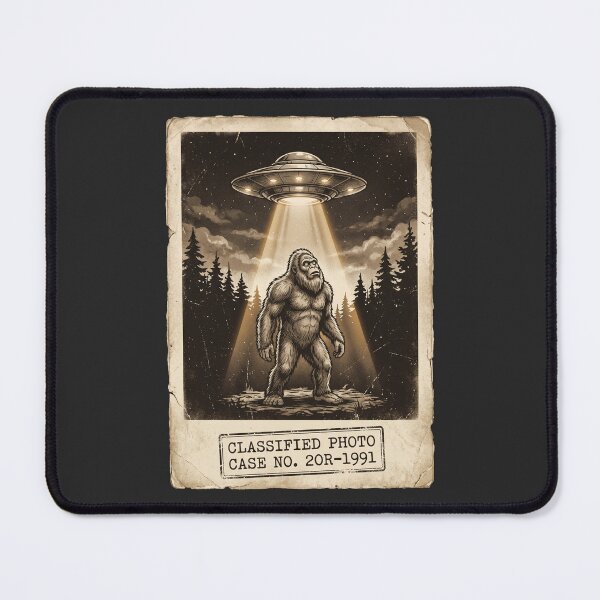 Item preview, Cryptid Sighting Classified Case File Paranormal Funny Tee 4 designed and sold by ChinkyCat Official.