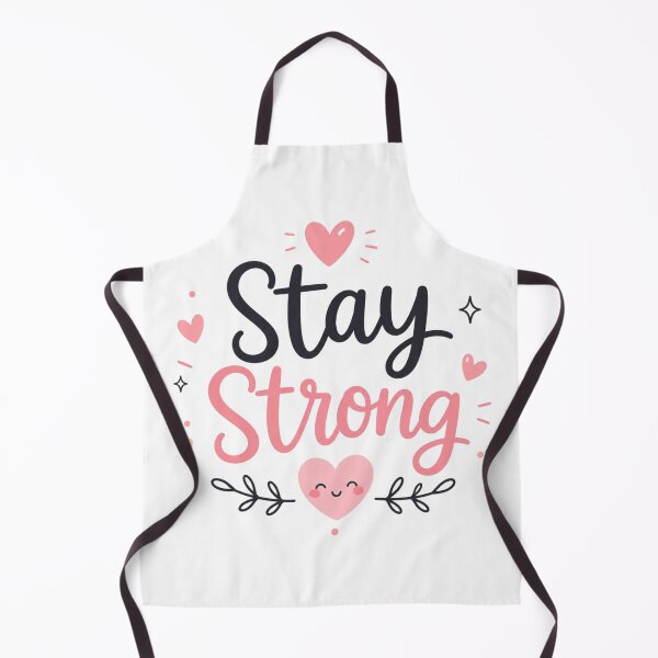 Item preview, Stay Strong Cute Motivational Quote Design | Kawaii Positive Mental Health Typography designed and sold by Sanika arts .