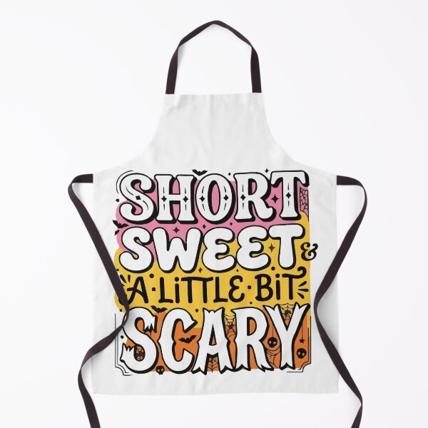 Item preview, Short Sweet & A Little Bit Scary - Cute Halloween Design designed and sold by Vanilla-Girl.