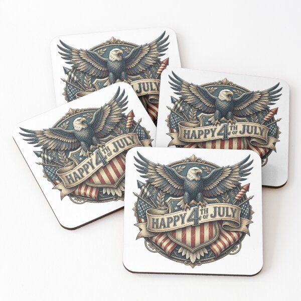 Item preview, HAPPY 4TH OF JULY designed and sold by likbatonboot.