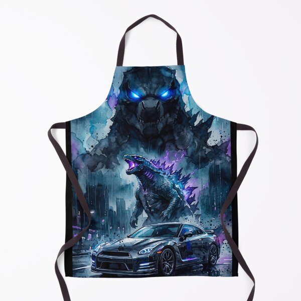 Item preview, JDM Street Monster Twin Turbo V6 Watercolor Auto Art designed and sold by RevUpDesign.