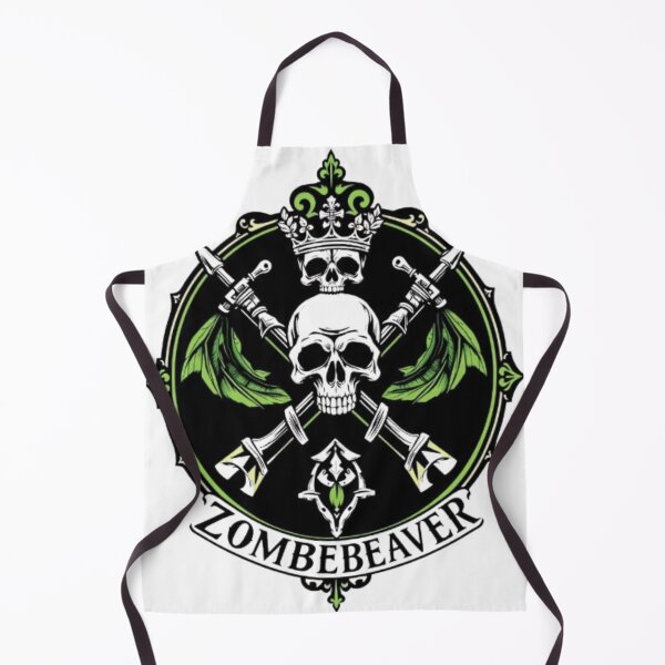 Item preview, Gothic Zombeavers Skull Crest Logo designed and sold by MystiColo.